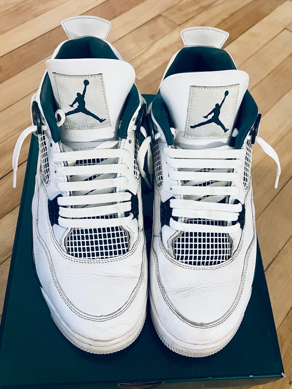 Nike Air Jordan 4 Retro Oxidized Green size 12